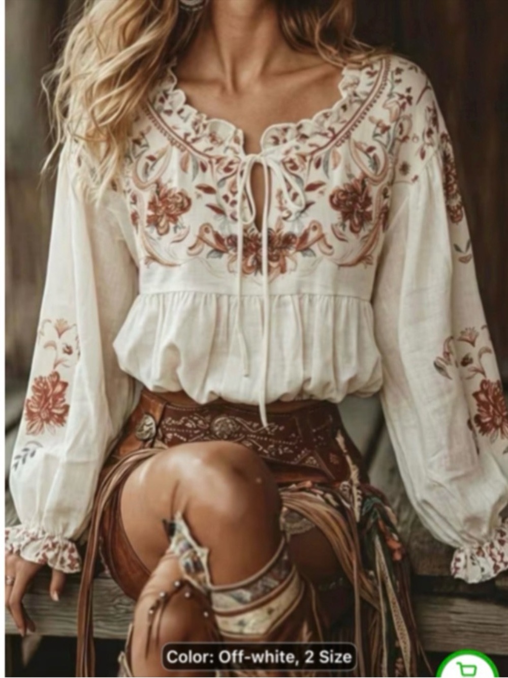 Vintage Floral Pattern Loose Blouse for Women | Sophisticated Romantic